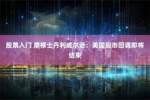 股票入门 摩根士丹利威尔逊：美国股市回调即将结束